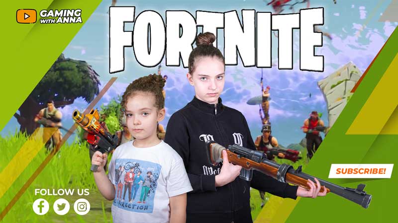 I Played Fortnite With My Sister! || GAMING WITH ANNA || Summer of Gaming 2020