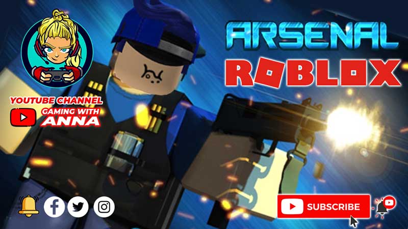 Playing Roblox Arsenal  | GAMING WITH ANNA