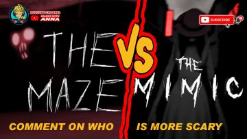 the maze vs the mimic scary roblox game