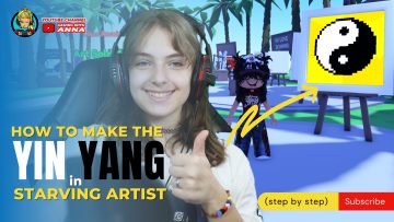 how to make the yin yang symbol on starving artist roblox