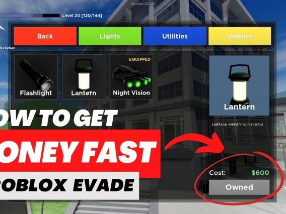 roblox evade how to get money fast